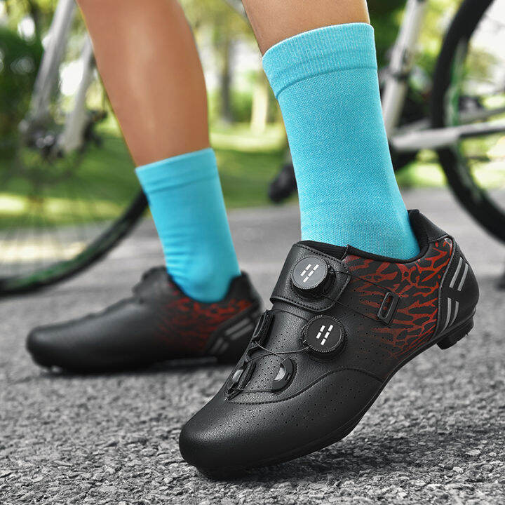 new-youth-cycling-shoes-with-double-knobs-professional-cycling-lock-shoes-for-road-bicycles