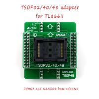 100% Original NAND08 TSOP32/40/48 Adapter for XGECU TL866II Plus Programmer tl866 nand flash chips TSOP48 adapter socket Calculators