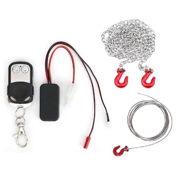 Remote Control Scale Electric Winch Remote Control with Steel Rope Tow