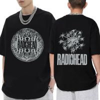 Rock Band Radiohead T Shirts Vintage Graphic T Shirt Summer 100% Cotton MenS T-Shirt Oversized Hip Hop Harajuku Streetwear Tees S-4XL-5XL-6XL