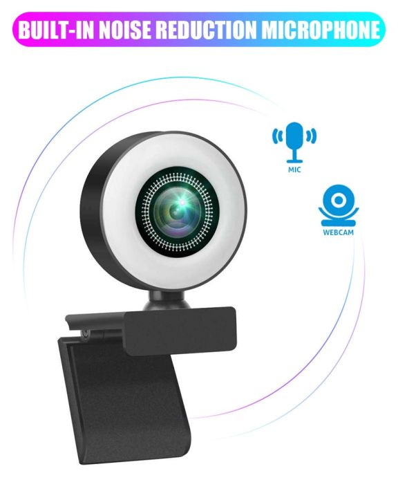 zzooi-4k-hd-web-camera-with-microphone-led-fill-light-usb-webcam-rotatable-for-pc-computer-laptop