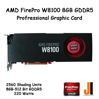 AMD FirePro W8100 8GB 512-Bit GDDR5 (มือสอง)