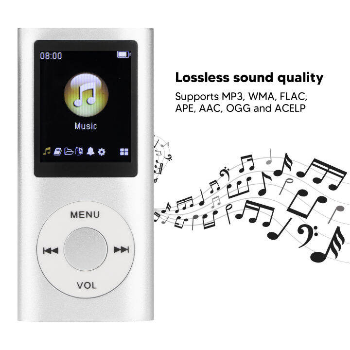 MP4 Player, Multifunctional Lossless Sound Mini MP4 Music Player for ...