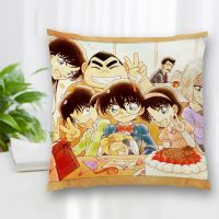 （ALL IN STOCK XZX）Detective Conan Anime Pillow Case/Sofa/Home/Automotive High Quality Pillow Case   (Double sided printing with free customization of patterns)