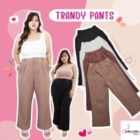 ?JuBuJuBu? Trendy Pants กางเกงขายาว กางเกงทำงาน กางเกงBigsize พร้อมส่ง กางเกงขายาวสาวอวบ#004