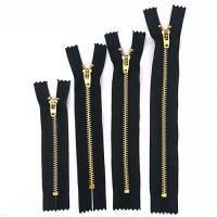 5pcs 10cm 13cm 15cm 18cm (4-5-6-7 inch) nylon brass metal zipper closed automatic lock stitching