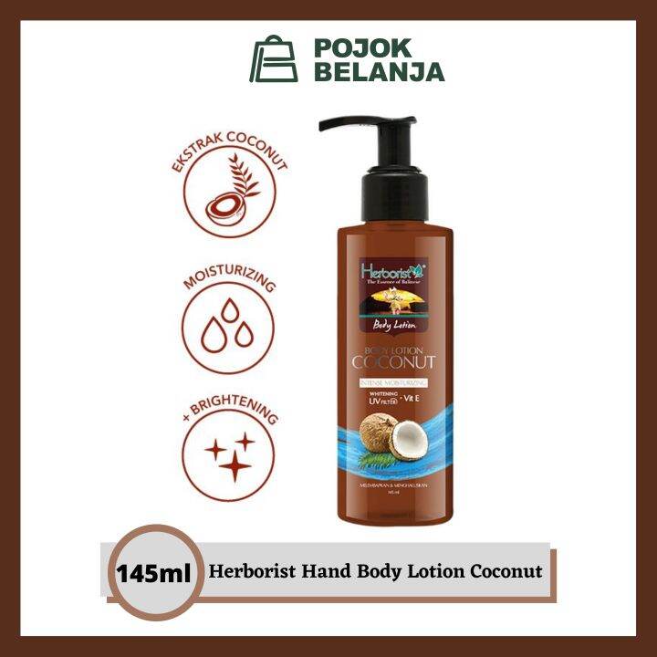 [NEW] Herborist Coconut Coklat Intense Moisturizing Body Lotion Pump