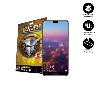 Huawei P20 Pro X-One Extreme Shock Eliminator ( 3rd 3) Clear Screen Protector
