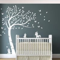 [COD] Large Size Unicorns Room Wall Decal Sticker Kids Baby Bedroom Decoration Murals Stickers LL982