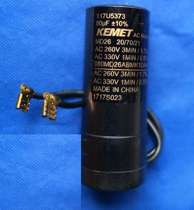 117U5373 Danfoss compressor capacitor 80UF117U5373 starter capacitor