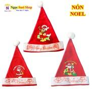 NÓN NOELCHO BÉ NÓN ÔNG GIÀ NOEL CHO BÉ VẢI NỈ - MŨ NOEL CHO BÉ