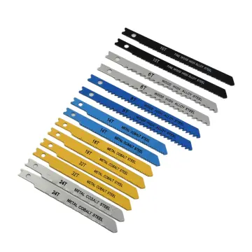 10pcs Jigsaw Blades Set for Black and Decker Jig Saw Metal Plastic