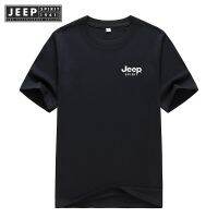 JEEP SPIRIT 1941 ESTD เสื้อยืด ไมโครไฟเบอร์ 100% พิมพ์ลายโลโก้ Motorsports สําหรับผู้ชาย และผู้หญิง 9134