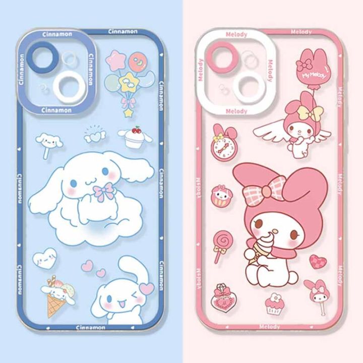 Kuromi My Melody Cinnamoroll Soft Phone Case for Samsung Galaxy S23 S22 ...