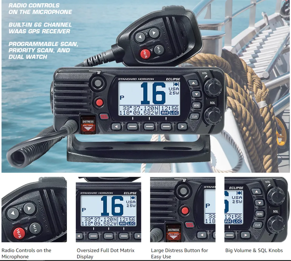 HORIZON standar GX1400B VHF, Basic, Black,Small Lazada Indonesia