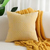 【hot】✘▨ Cover Cushion Soft Cotton Woven Room Sofa Decoration