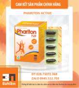 PHARITON TVP - Bổ sung Vitamin và Khoáng chất thiết yếu cho cơ thể