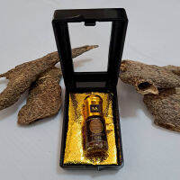 New Year Gift set ชุดของขวัญ คริสต์มาส ปีใหม่ Agarwood oil น้ำมันกฤษณา ไม้กฤษณา ไม้หอม ไม้มงคล (Super Grade 5A Super Premium) 3cc ใน กล่องของขวัญ สีดำหรูหรา