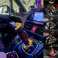 Universal 150MM JDMนักรบหัวกระปุกเกียร์พร้อมอะแดปเตอร์เกียร์Shift Knob