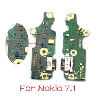 สําหรับ Nokia 7 2018 TA-1095 USBType-C USB Charging Port Charger Dock Antenna Connector Mic Flex Cable Board สําหรับ Nokia 7.1