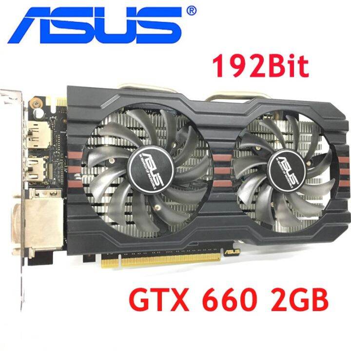 Asus Video Card Gtx 660 2gb 192bit Gddr5 Graphics Cards For Nvidia Geforce Gtx660 Used Vga Cards 1031