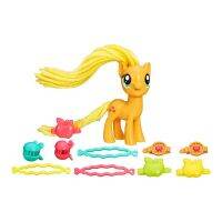 Hasbro โพนี่น้อยของฉัน Applejack Pinkie Pie หายากช่างทำผมม้า Action FIGURE Anime น่ารักตุ๊กตาสะสมของขวัญสำหรับเด็กโมเดล