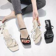 Guốc Xỏ Ngón Dây Quai Mảnh Cao 5 Cm Mã LHMTG10