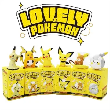 Pokemon Genuine Lovely Pokemon Pikachu Pichu Togedemaru Mimikyu Raichu Alola  Kawaii Cute Anime Action Figure Toys Kids Gifts