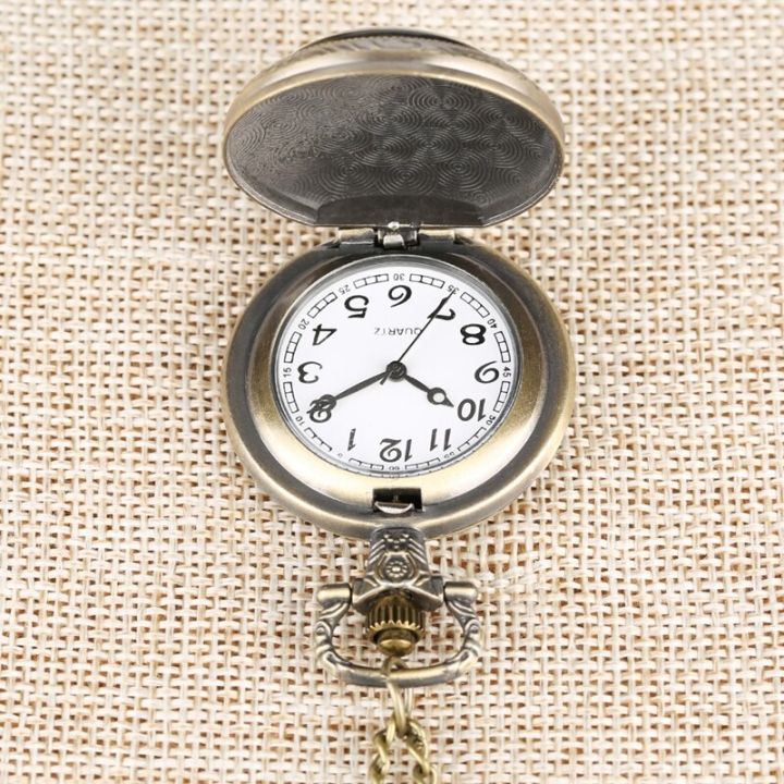 นาฬิกาควอทซ์ขนาดกลางสำหรับผู้ชาย-สร้อยคอขนาดกลางมีจี้นาฬิกาของขวัญนาฬิกาชื่อดังผู้ชาย