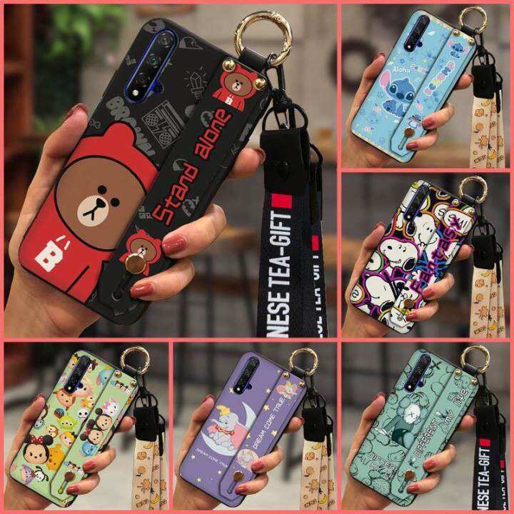 soft-case-anti-knock-phone-case-for-huawei-honor-20-20s-nova-5t-fashion-design-shockproof-soft-durable-cute-lanyard-tpu