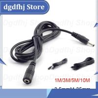 Dgdfhj Shop 1/1.5/3/5/10M DC Male Female Extension Cables 3.5*1.35mm AV Video Camera Adapter Connector Plug CCTV