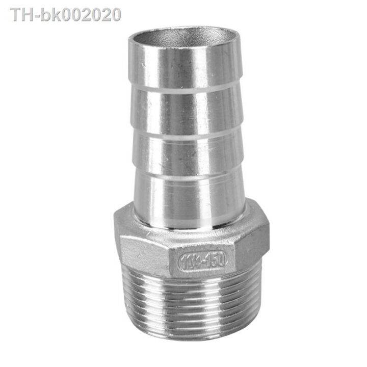 6mm-8mm-10mm-12mm-1-2-1-4-3-8-1-8-304-stainless-steel-bsp-male-thread-pipe-fitting-barb-hose-pagoda-joint-coupling-connector