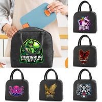 ❐◆ 2023 Lunch Dinner Bags Canvas Print Handbag Picnic Travel Breakfast Box Lunchbox School Child Thermal Bag Tote Food Door Pouch