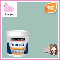 สีน้ำทาภายนอก NIPPON PAINT VINILEX ACRYLIC #NPBGG1804P สี MISTY RAIN ด้าน 2.5 แกลลอนWATER-BASED EXTERIOR PAINT NIPPON PAINT VINILEX ACRYLIC #NPBGG1804P MISTY RAIN MATT 2.5GAL **ใครยังไม่ลอง ถือว่าพลาดมาก**