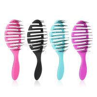 1pcs wet brush Comb tool barber Hair Brush Hair Styling Tools Anti Tangle Anti-static Head Massage Hairbrush Magic Comb