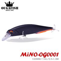 (CIYS outdoor) Minnow Fishing Lure ลอย0.5-1.3M น้ำหนัก13G 100Mm Accesorios De Pesca Wobblers สำหรับ Blackfish Isca ประดิษฐ์ Angeln Leurre