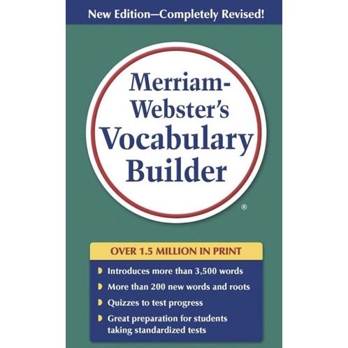 be happy and smile ! &gt;&gt;&gt; Merriam-Websters Vocabulary Builder (2nd New Revised)