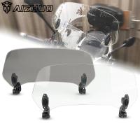 FOR HONDA CB125R Shadow 600 750 1100 CRF250L NC750X NC750D CB1300 CB400 Motorcycle Wind Screen Windshield Spoiler Air Deflector