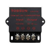 DC 12V 24V To DC 5V 5A 10A 15A Transformer ตัวควบคุมแรงดันไฟฟ้า Converter Step Down Buck โมดูลแหล่งจ่ายไฟสำหรับ LED รถพลังงานแสงอาทิตย์