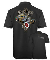 NEW 2023 New -velocitee 2023 Mens Polo Shirt Chop Shop Hotrod Hot Rod Truck Rockabilly A22682(free Name Logo Custom) cheap