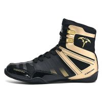 High Quality Wrestling Shoes Durable Boxing Sports Shoes Men Fighting Wrestling Shoes Big Size 46 Mens Professional Fight Boots