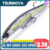 【LZ】۞  Tsurinoya suspendendo minnow nova isca de pesca dw70 100sp 9.5g isca artificial swimbait wobbler isca dura pique baixo crankbait