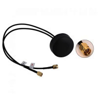 2 In 1 Universal Car GPS ตำแหน่งเสาอากาศแม่เหล็กค้นหาเครื่องรับสัญญาณเสาอากาศ Booster Stereo Audio Amplifier Navigation