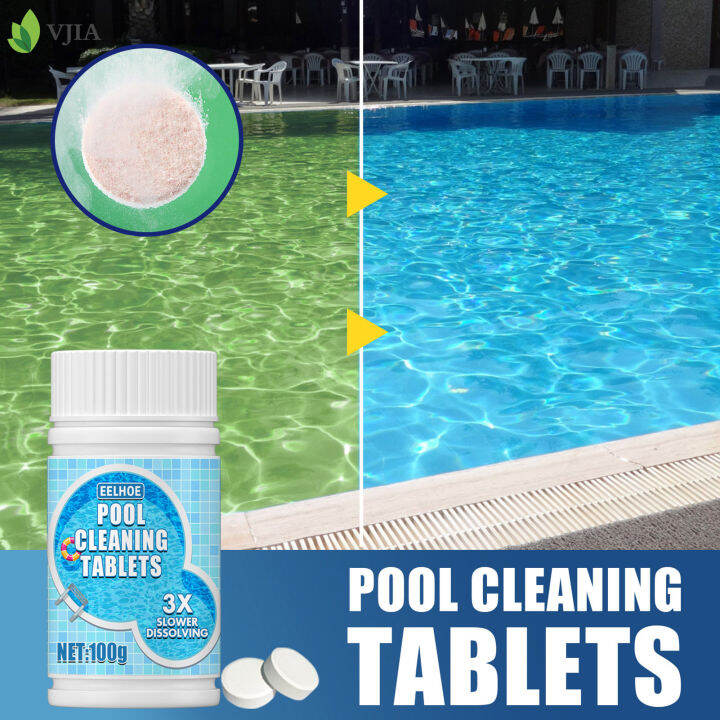 Varying Swimming Pool Foaming Clarifier Crystal Clear Disinfect Foaming