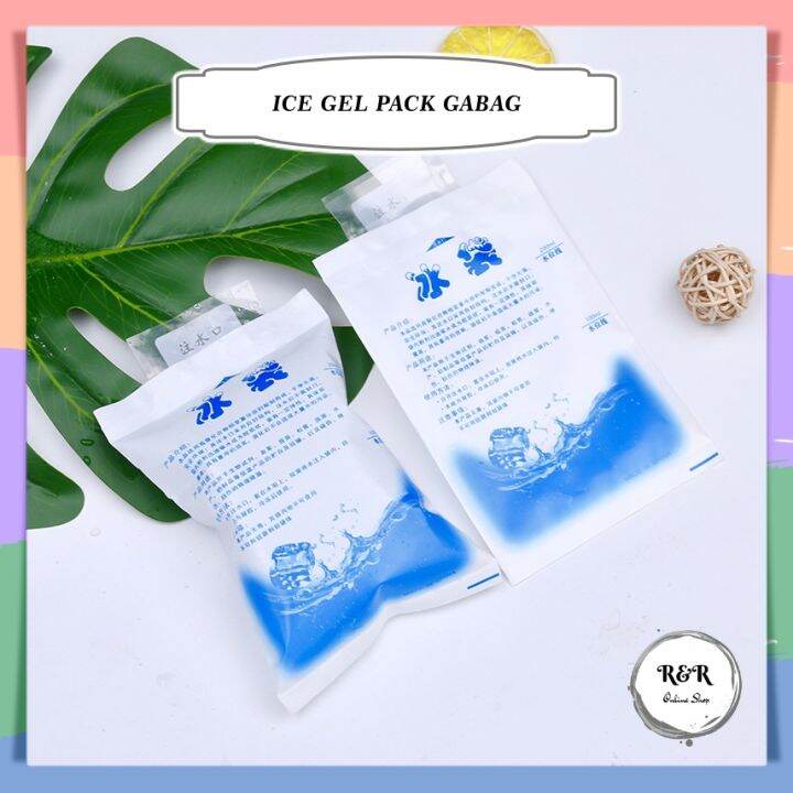 Ice Pack Air Cooler Ice Gell 200 dan 400 ML Blue Cool Jelly Cooler Bag