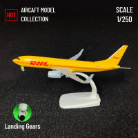 ขนาด1:250การบินโลหะ20ซม.,DHL B737โมเดลเครื่องบินเครื่องบินจำลองของขวัญสำหรับเด็กเด็ก Fidget Toys สำหรับเด็กผู้ชาย