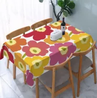 Marimekko ซีรีส์ #10ผ้าปูโต๊ะลายแฟชั่นพิมพ์ร้านกาแฟบาร์ตกแต่งบ้าน