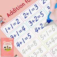 dfh◆  Copy Book Wiping Childrens Kids Writing Sticker Practice English Copybook for Calligraphy