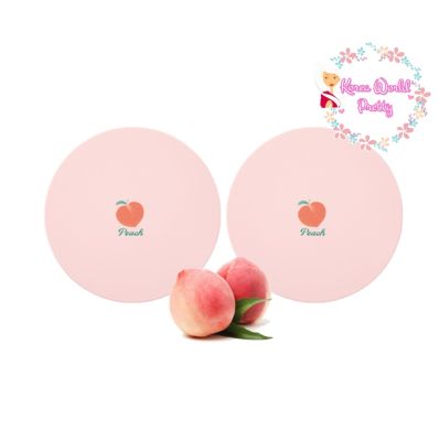 Skinfood Peach Cotton Multi Finish Powder (ไซท์เล็ก) 5g จำนวน 2 ชิ้น (2 pc) แป้งฝุ่นพีชสาเกคุมความมันบนใบหน้า