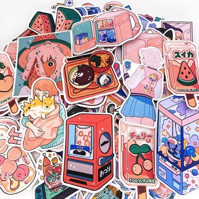 hotx【DT】 Anime cute stickers scrapbooking album junk journal happy planner decorative